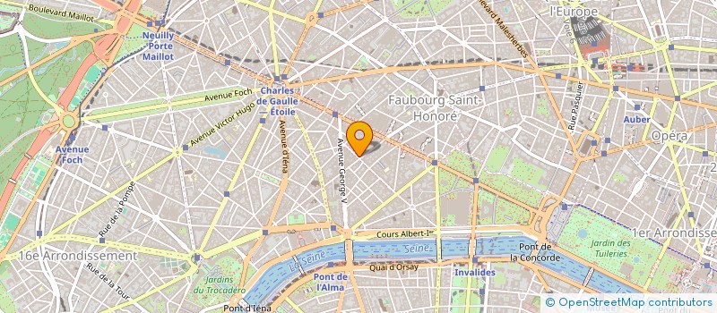 localisation de l'entreprise INDIVISION DAVIES IZARD  PARIS