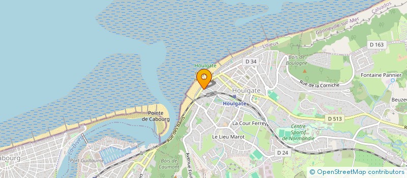 localisation de l'entreprise INDIVISION DAYAN LEFRANC  HOULGATE