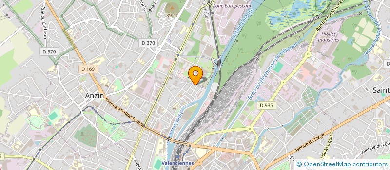 localisation de l'entreprise INDIVISION DE BARBA LIVEMONT à VALENCIENNES