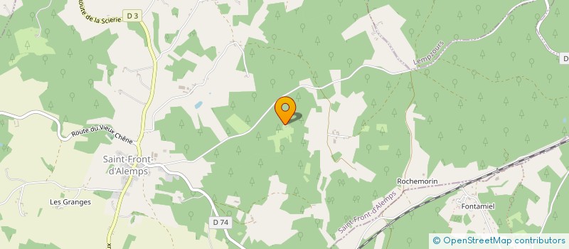 localisation de l'entreprise INDIVISION DE BOUDEMANGE  SAINT FRONT D'ALEMPS