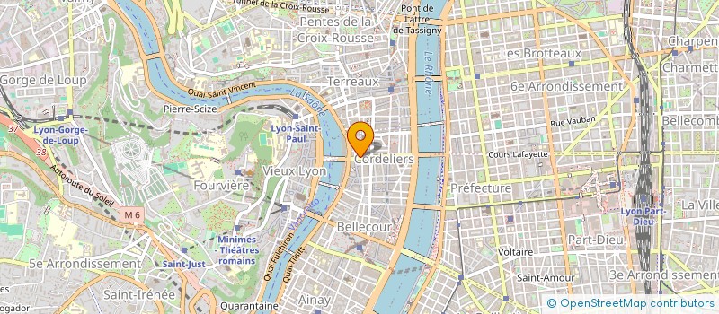 localisation de l'entreprise INDIVISION DE BRANGES  LYON