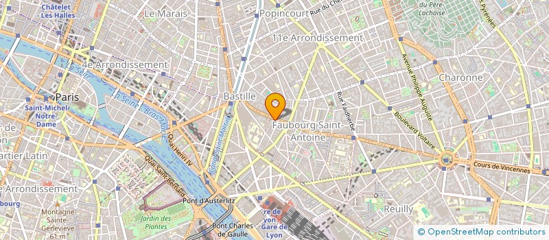 localisation de l'entreprise INDIVISION DE CAGNY HERITIERS  PARIS 12