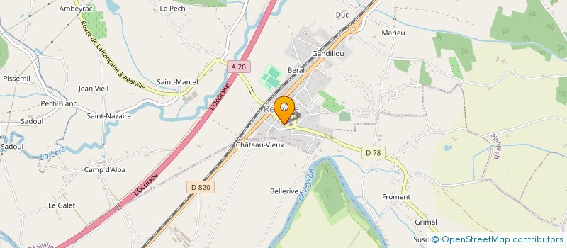 localisation de l'entreprise INDIVISION DE CARVALHO  REALVILLE