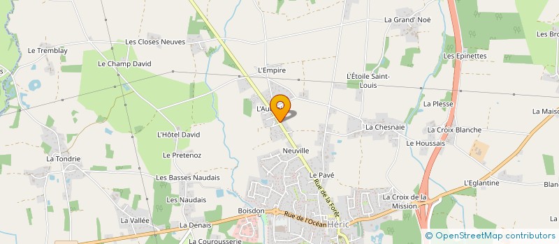 localisation de l'entreprise INDIVISION DE CASLOU à HERIC