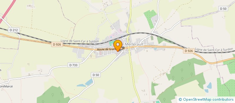 localisation de l'entreprise INDIVISION DE CHASTELLUX à LE MERLERAULT