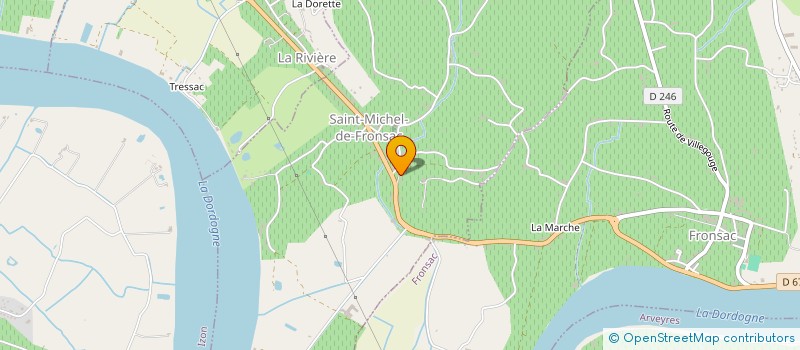 localisation de l'entreprise INDIVISION DE CONINCK  SAINT-MICHEL-DE-FRONSAC