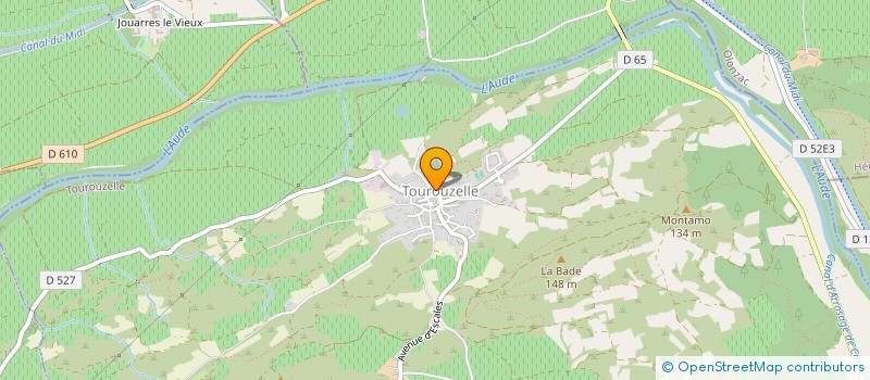 localisation de l'entreprise INDIVISION DE CONTENSON  TOUROUZELLE