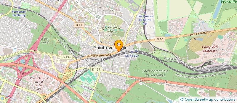 localisation de l'entreprise INDIVISION DE DUFAU à SAINT-CYR-L'ECOLE