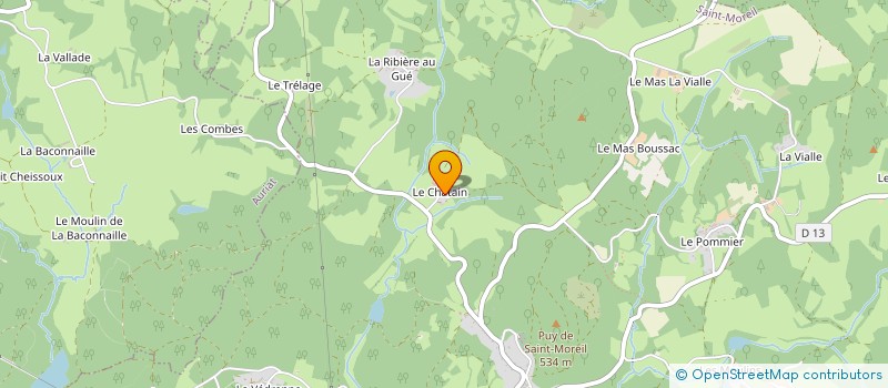 localisation de l'entreprise INDIVISION DE FRAYSSEIX à SAINT-MOREIL