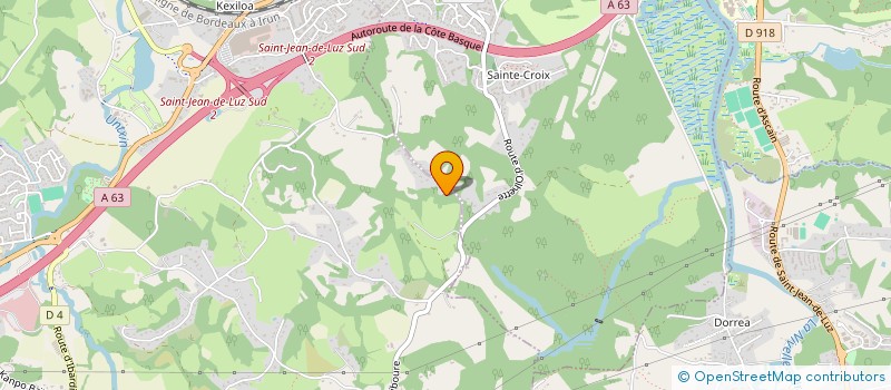 localisation de l'entreprise INDIVISION DE GONTAUT BIRON  CIBOURE