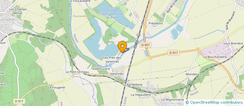 localisation de l'entreprise INDIVISION DE GOUBERVILLE DE ROCHAMBEAU  VILLIERSFAUX