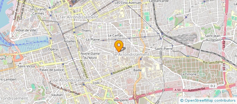 localisation de l'entreprise INDIVISION DE GROOT VAN EMBDEN à MARSEILLE