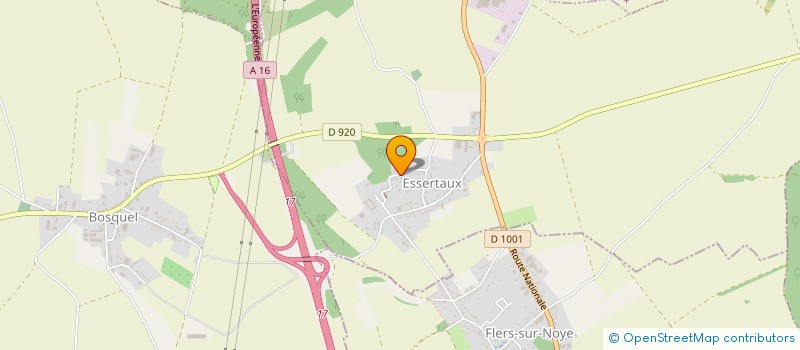localisation de l'entreprise INDIVISION DE GUILLEBON à ESSERTAUX