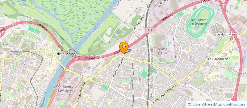 localisation de l'entreprise INDIVISION DE GUSTI à ANGERS