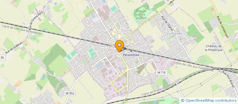 localisation de l'entreprise INDIVISION DE JAEGER HERVE  PERENCHIES