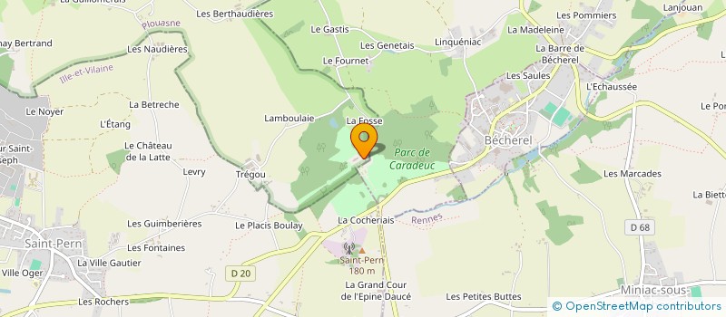 localisation de l'entreprise INDIVISION DE KERNIER*TANGUY JACQUES/ à PLOUASNE
