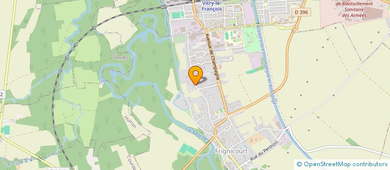 localisation de l'entreprise INDIVISION DE LA HAMAYDE  FRIGNICOURT