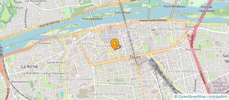 localisation de l'entreprise INDIVISION DE LA HAMAYDE ET DE SINETY  TOURS