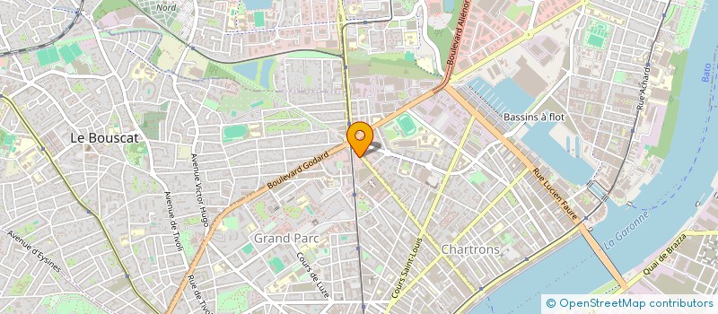 localisation de l'entreprise INDIVISION DE LA PORTE  BORDEAUX