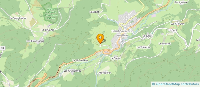 localisation de l'entreprise INDIVISION DE LA VALETTE  SAINT-SAUVEUR-EN-RUE