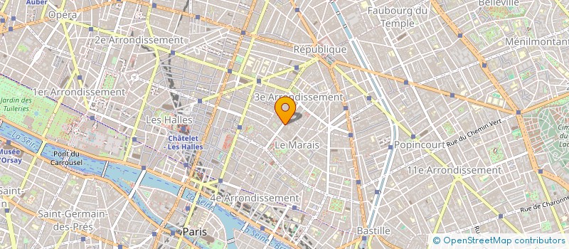 localisation de l'entreprise INDIVISION DE LAAGE /DE NADAILLAC  PARIS