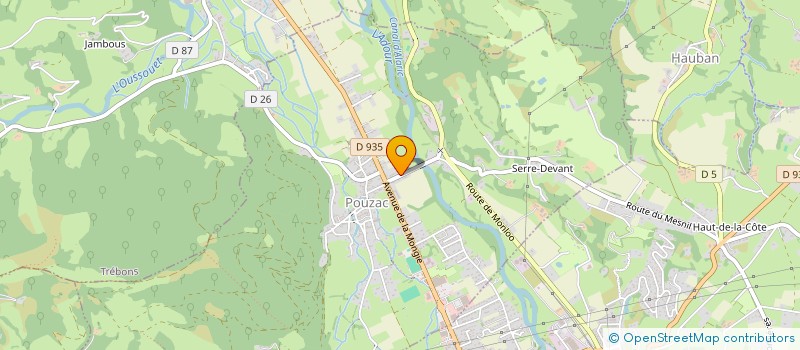 localisation de l'entreprise INDIVISION DE LAITRE GILBERT  POUZAC