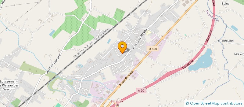 localisation de l'entreprise INDIVISION DE LASSALLE-RAMOND  MONTAUBAN