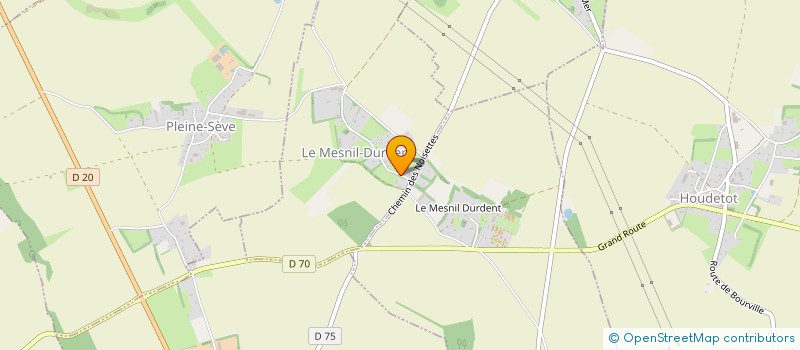 localisation de l'entreprise INDIVISION DE LAVENNE DE LA MONTOISE/GROSFILS  LE MESNIL-DURDENT