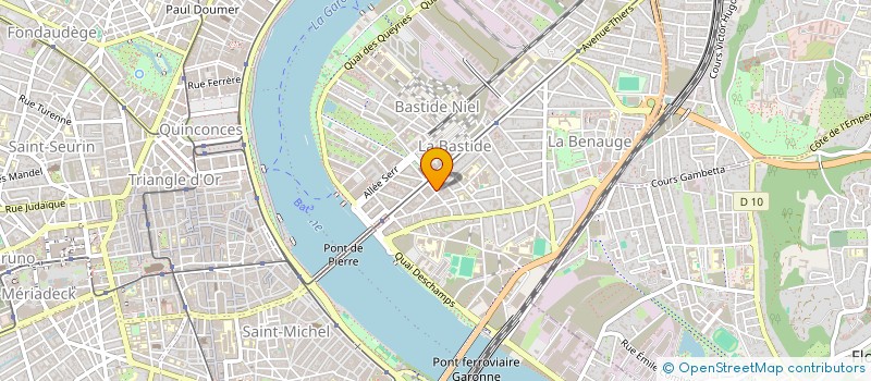 localisation de l'entreprise INDIVISION DE LUGET  BORDEAUX