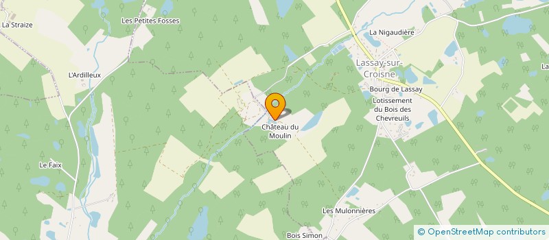 localisation de l'entreprise INDIVISION DE MARCHEVILLE  LASSAY-SUR-CROISNE