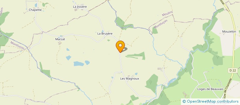 localisation de l'entreprise INDIVISION DE MARESCHAL  VOUSSAC