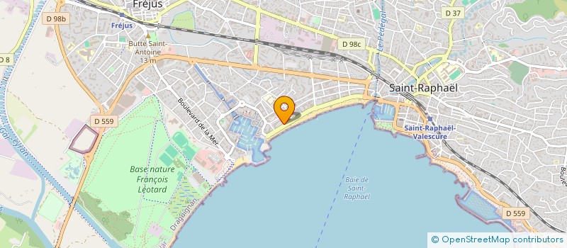 localisation de l'entreprise INDIVISION DE MOREL-LAFON à FREJUS