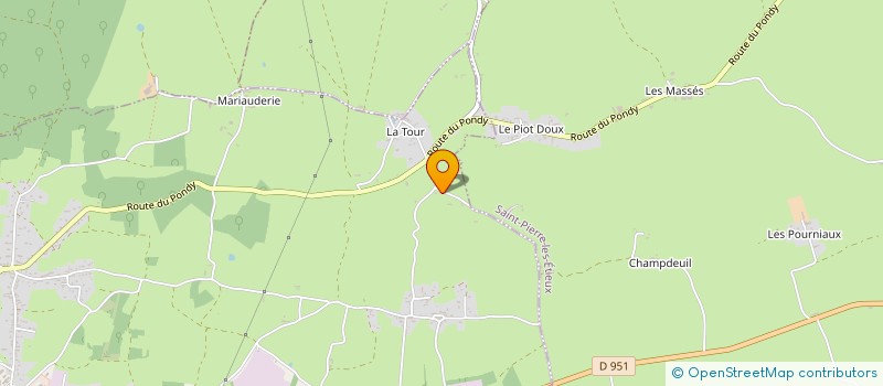 localisation de l'entreprise INDIVISION DE MORTEMART  MEILLANT