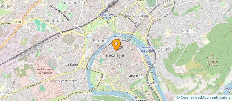 localisation de l'entreprise INDIVISION DE OLIVEIRA ADIREN ET DE OLIVEIRA CLEME  BESANCON