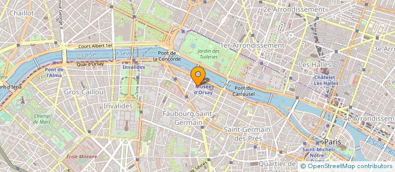 localisation de l'entreprise INDIVISION DE POLIGNAC GOULAINE  PARIS