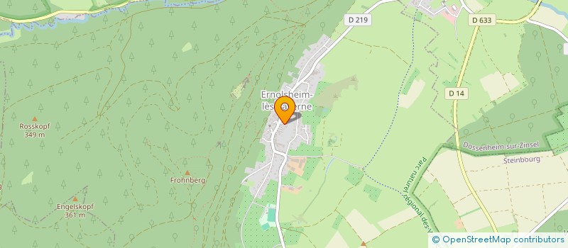 localisation de l'entreprise INDIVISION DE STOUTZ  ERNOLSHEIM-LES-SAVERNE