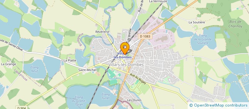 localisation de l'entreprise INDIVISION DE SURE à VILLARS-LES-DOMBES