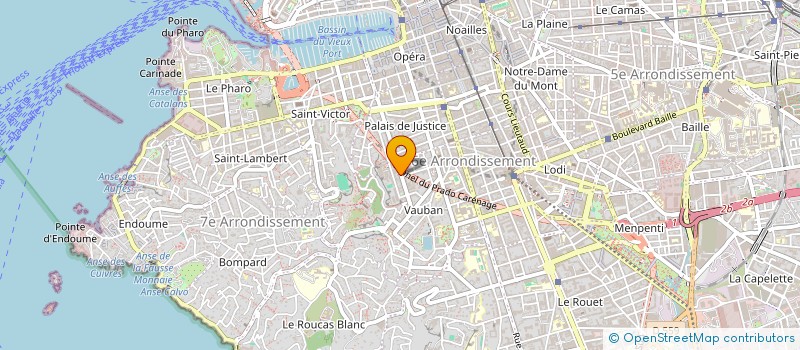localisation de l'entreprise INDIVISION DE SUSINI GEORGES à MARSEILLE