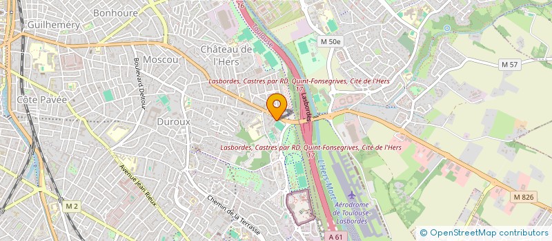 localisation de l'entreprise INDIVISION DE TOFFOLI à TOULOUSE