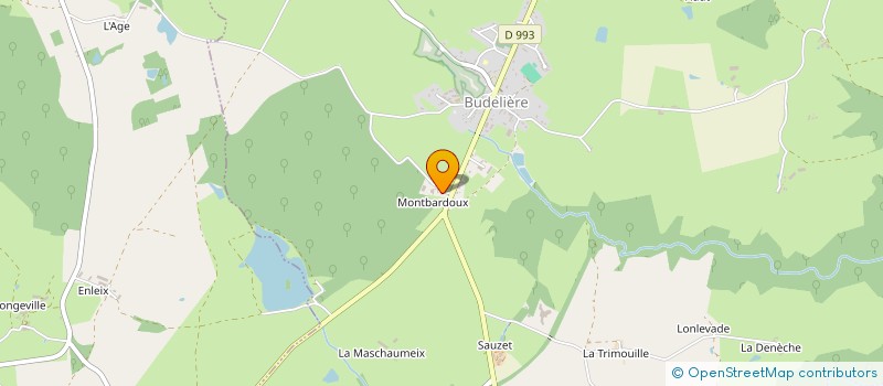 localisation de l'entreprise INDIVISION DE VASSELOT  BUDELIERE