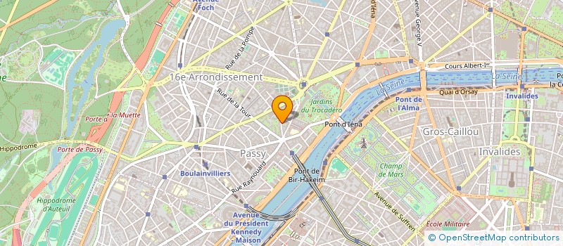 localisation de l'entreprise INDIVISION DE VILLARD  PARIS