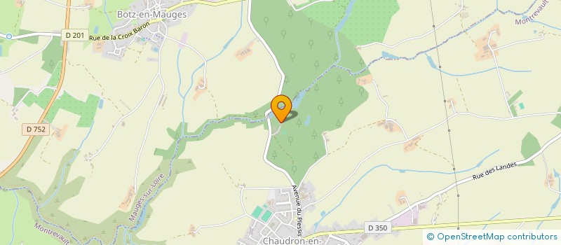 localisation de l'entreprise INDIVISION DE VILLOUTREYS à MONTREVAULT-SUR-EVRE
