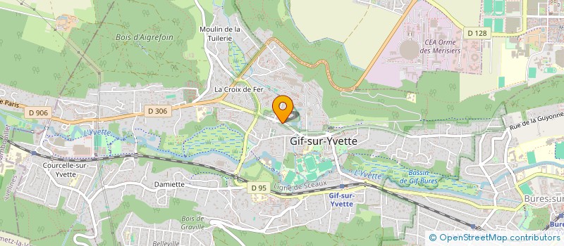 localisation de l'entreprise INDIVISION DEBACKER-TAUPY  GIF-SUR-YVETTE