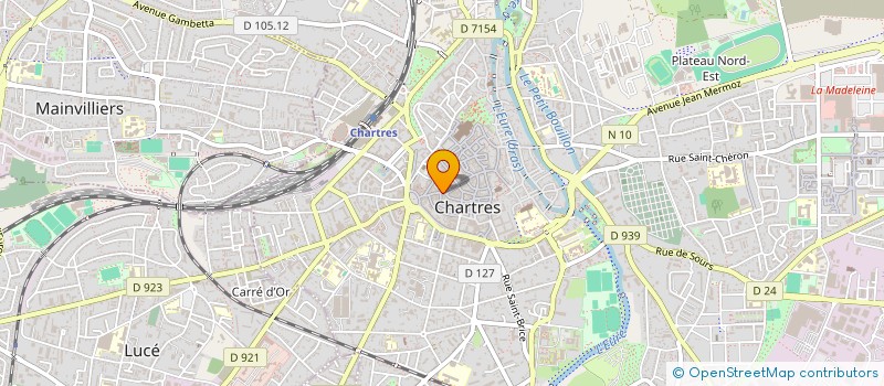 localisation de l'entreprise INDIVISION DEBON à CHARTRES