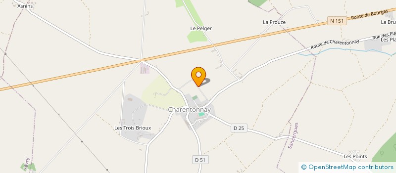 localisation de l'entreprise INDIVISION DEBONO GUY  LUGNY-CHAMPAGNE