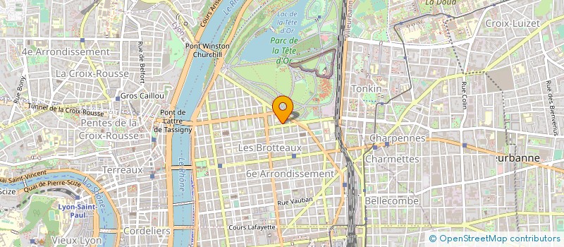 localisation de l'entreprise INDIVISION DEBOURG  LYON