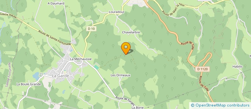 localisation de l'entreprise INDIVISION DEBOVE BROYDE  LAGARDE-MARC-LA-TOUR