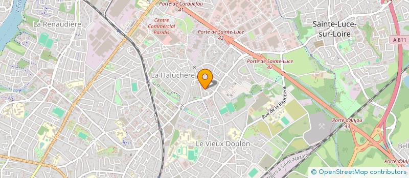 localisation de l'entreprise INDIVISION DECAUX à NANTES
