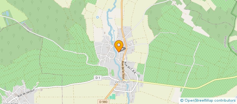 localisation de l'entreprise INDIVISION DECHELLE  VERNEUIL