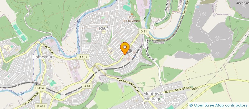 localisation de l'entreprise INDIVISION DECHERF  JUF